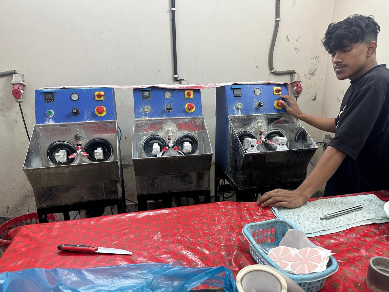 Green Optical Lab production facility
